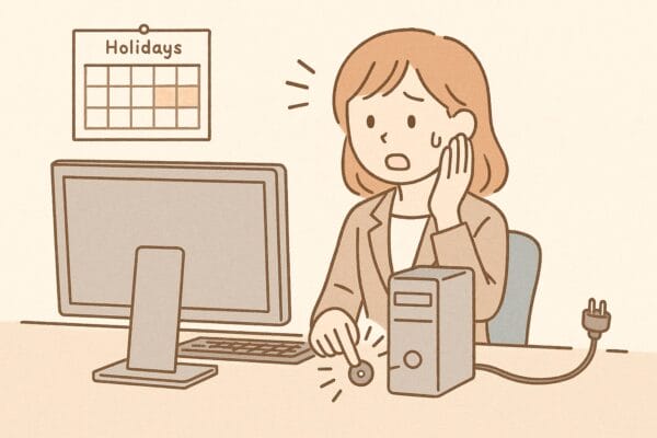 PCの電源が入らない